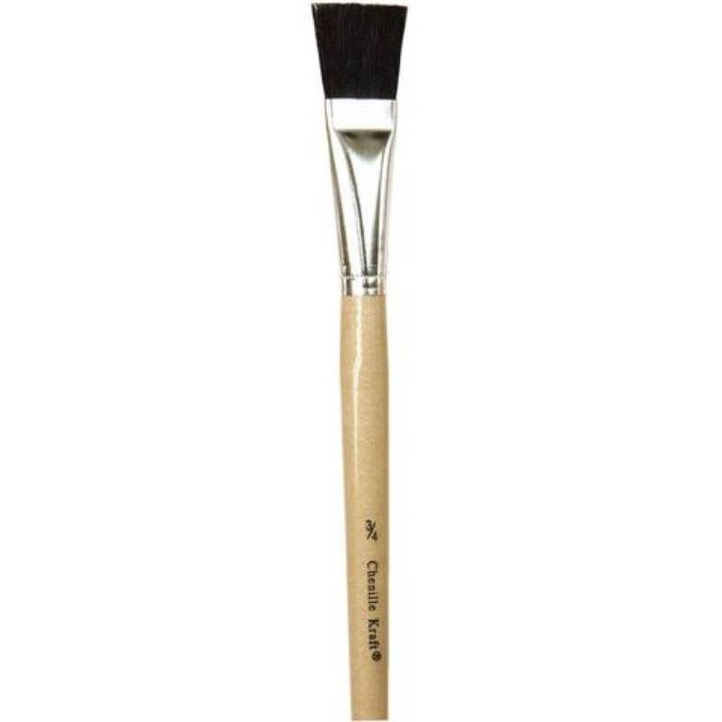 Paint/Detail Brush- Black 3/4'' Bristle