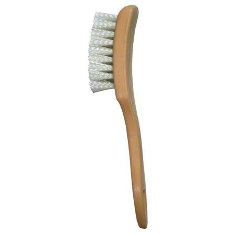 Brush; Tire, White Nylon Bristle, Thin 1.5