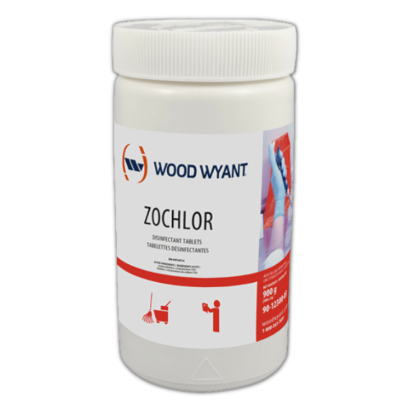 Zochlor Chlorine Disinfecting Tablets 3g, 300 Tablets/Bottle
