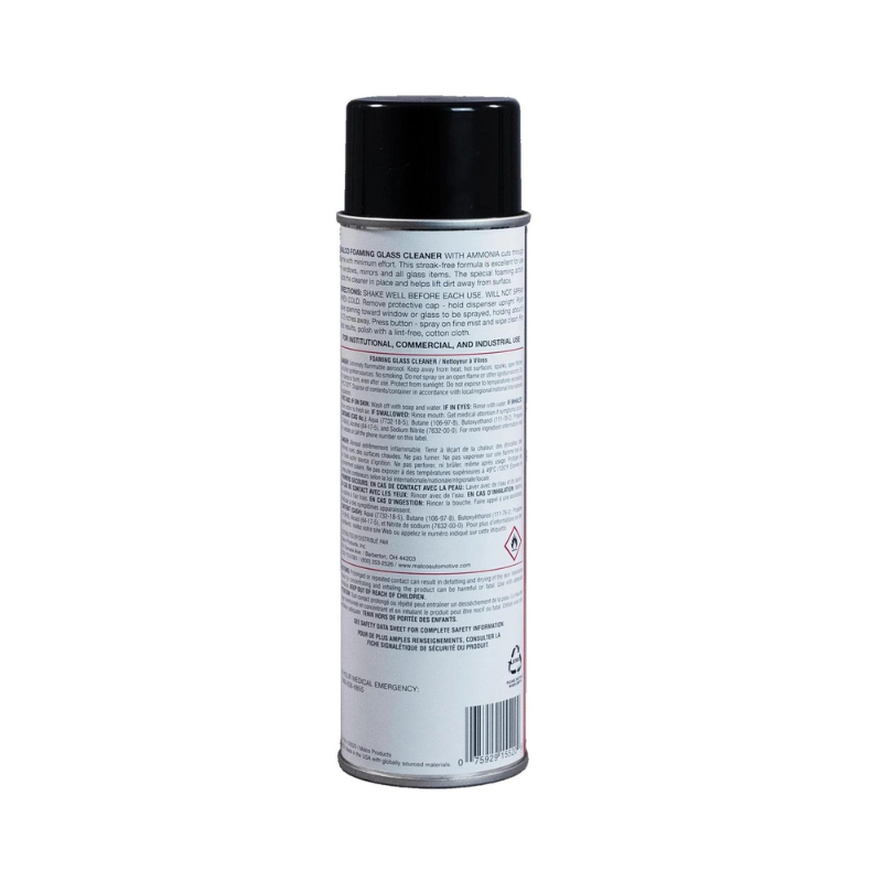 Glass Cleaner; foaming, Ammonia Fortified