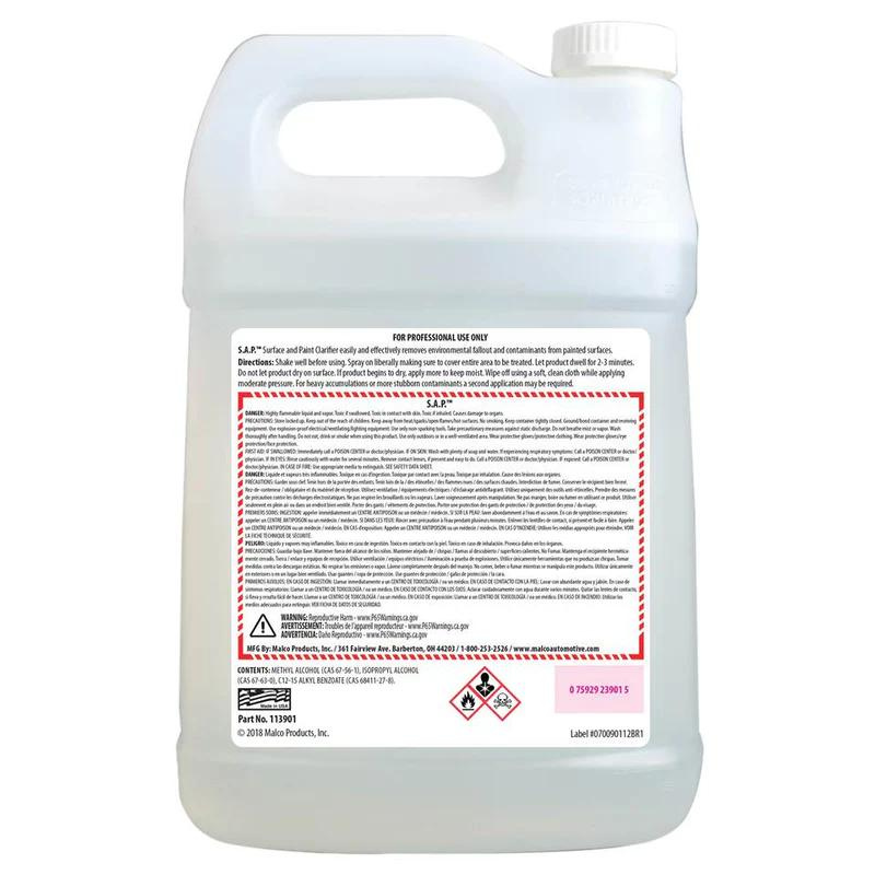 S.A.P. Surface & Paint Clarifier