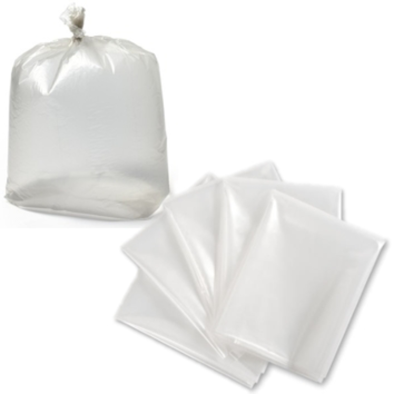 35 x 50 Clear Strong Garbage Bags (200/cs)