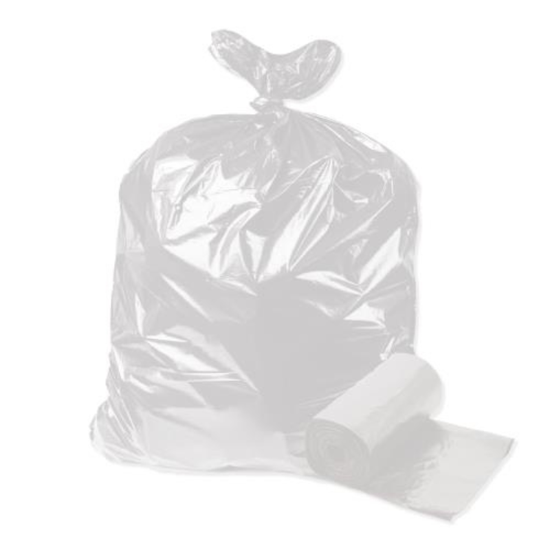 20 x 22 Clear Roll Bags, 6 mic. 1000/case