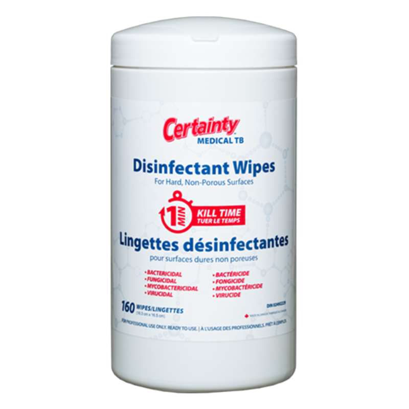 Medical TB Disinfectant Wipes (160 count)